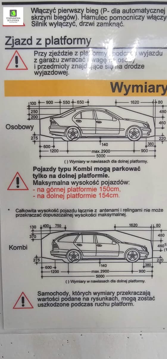 Miejsce w hali garażowej do wynajęcia